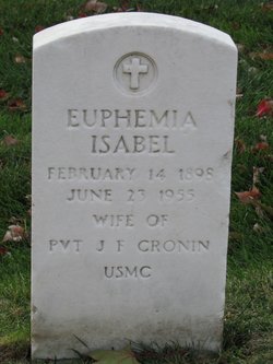 Euphemia Isabel Cronin 