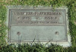 Vinnolia Belle <I>Earp</I> Ackerman 