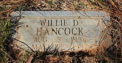 Willie Dale Hancock 