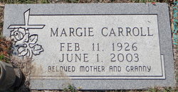 Margie <I>Price</I> Carroll 