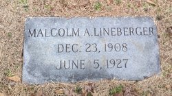 Malcolm A Lineberger 