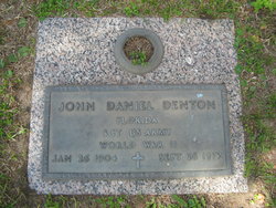 Sgt John Daniel Denton 