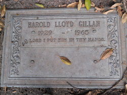 Harold Lloyd “Sonny” Gillan 