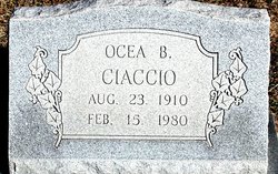 Ocea Beatrice <I>Crow</I> Ciaccio 