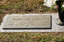 Caleb Lee Davis Sr.