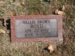 Nellie <I>Brown</I> Boyd 