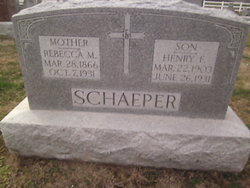 Henry F Schaeper 
