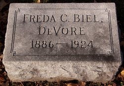 Freda Clara <I>Biel</I> DeVore 