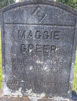 Margaret “Maggie” <I>Alexander</I> Greer 