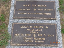 Mary Sue <I>Baker</I> Brock 