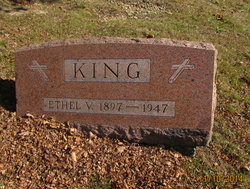 Ethel Victoria <I>Phillips</I> King 