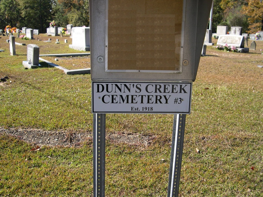 Dunns Creek Baptist Church Cemetery