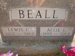 Alice Liddy “Allie” <I>Floyd</I> Beall 