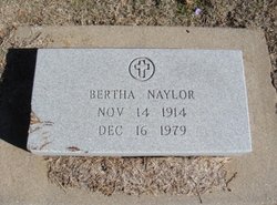 Bertha <I>Love</I> Naylor 