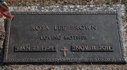 Rosa Lee <I>Tyler</I> Brown 