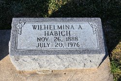 Wilhelmina A. <I>Abeln</I> Habich 