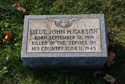 2Lt. John H. Carson 