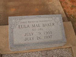 Eula Mae <I>Sims</I> Baker 