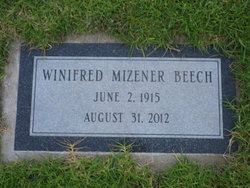 Winifred <I>Mizener</I> Beech 