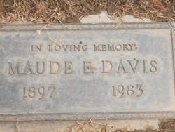Maude Estelle <I>McBain</I> Davis 