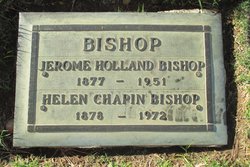 Helen Evelyn <I>Chapin</I> Bishop 