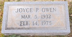 Joyce <I>Peterson</I> Owen 