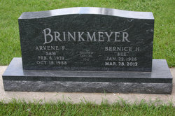 Bernice H. “Bee” <I>Eike</I> Brinkmeyer 