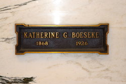 Katherine Gertrude Boeseke 