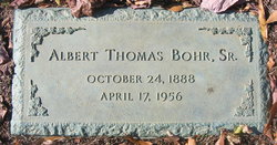 Albert Thomas “Al” Bohr Sr.