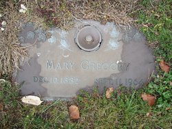 Mary Thomasine <I>Heitman</I> Gregory 
