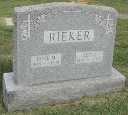 Rose M. <I>Klingler</I> Rieker 