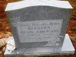 Barbara <I>Head</I> Amerson 