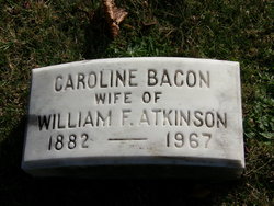 Caroline Ann Wood <I>Bacon</I> Atkinson 