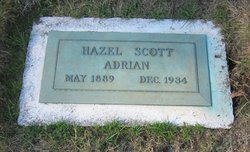 Hazel E. <I>Scott</I> Adrian 
