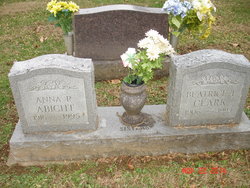 Anna Ruth “Billie” <I>Clark</I> Abicht 