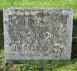Edith Maria <I>Aldrich</I> Capron 