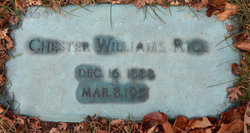 Chester Williams Rice 