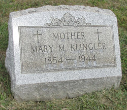 Mary M. <I>Schneider</I> Klingler 
