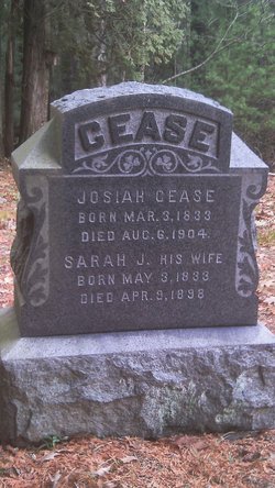 Sarah Jane <I>Ide</I> Cease 