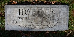 Nannie J. <I>Higgins</I> Hodges 