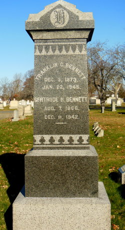 Gertrude H. <I>Hammond</I> Bennett 