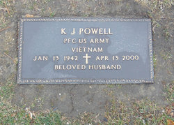 K J Powell 