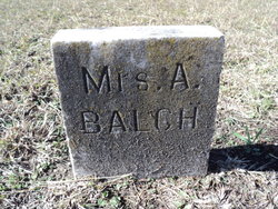 Mrs A Balch 