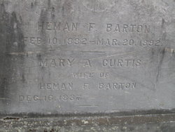 Mary A. <I>Curtis</I> Barton 