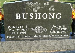 Roberta L. “Bertie” <I>Hatch</I> Bushong 