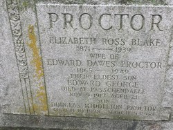 Elizabeth Ross <I>Blake</I> Proctor 