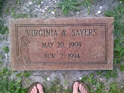 Virginia A Sayers 
