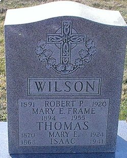 Mary E. Wilson Kester <I>Thomas</I> Frame 