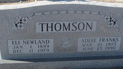 Eli Newland “Tommie” Thomson 