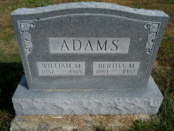 Bertha May <I>Matthews</I> Adams 